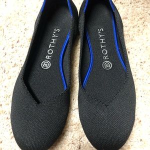 Rothys black ballet flats